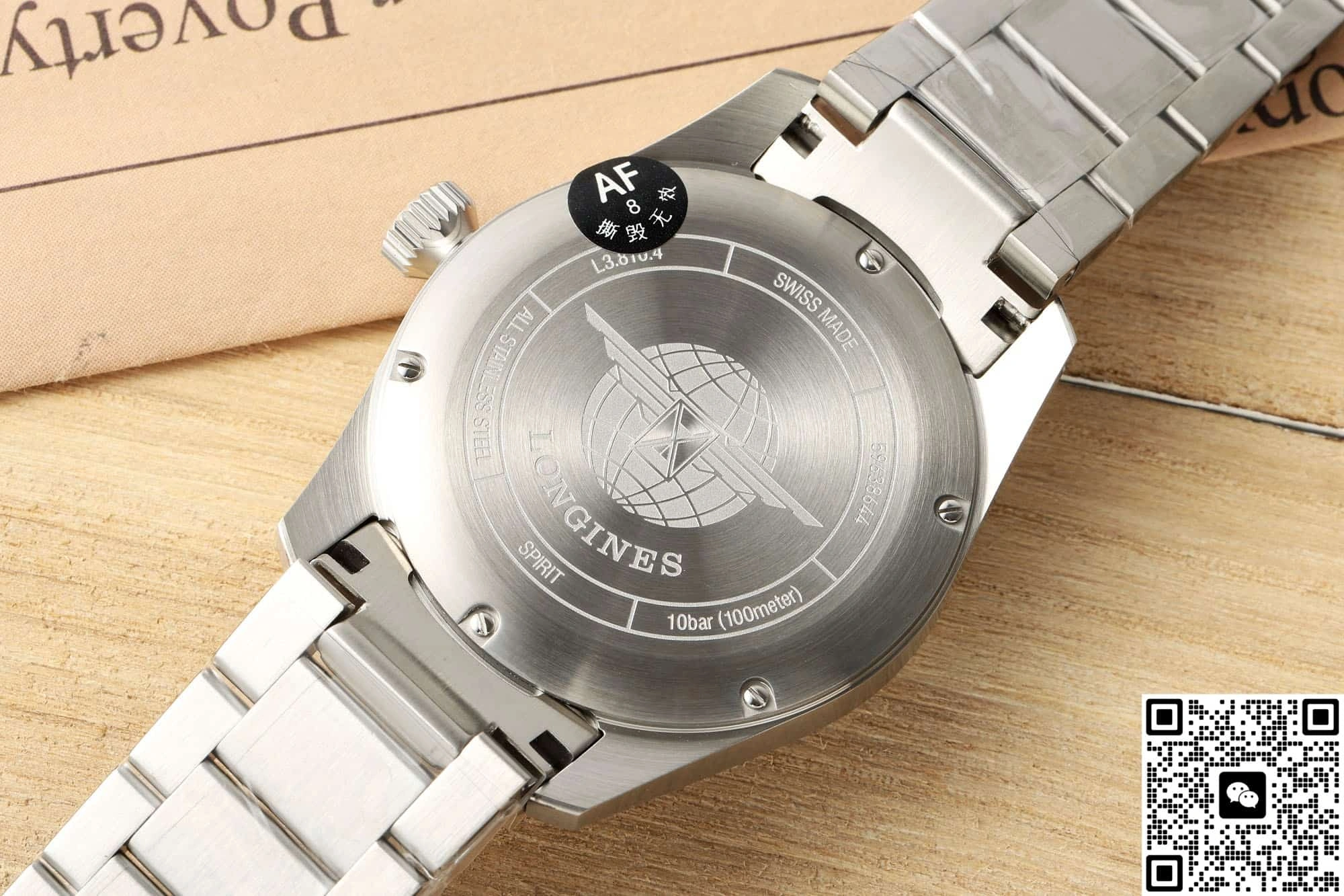 AF Factory Longines Spirit L3.810.4.93.6 1:1 Best Edition Replica Watch